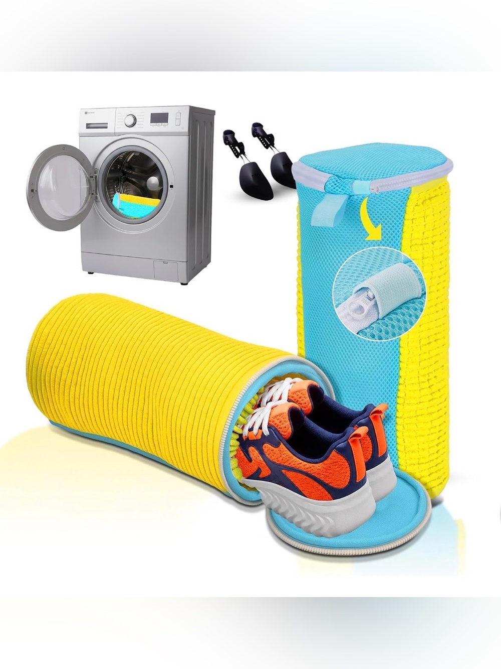 NIB Shoe Washing Bag for Washer and Dryer - Pack of 2
